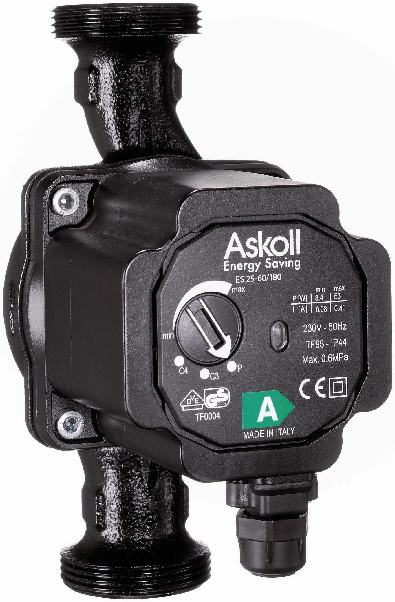Askoll Energy Saving ES2 – Normaalzuigende centrifugaalpompen
