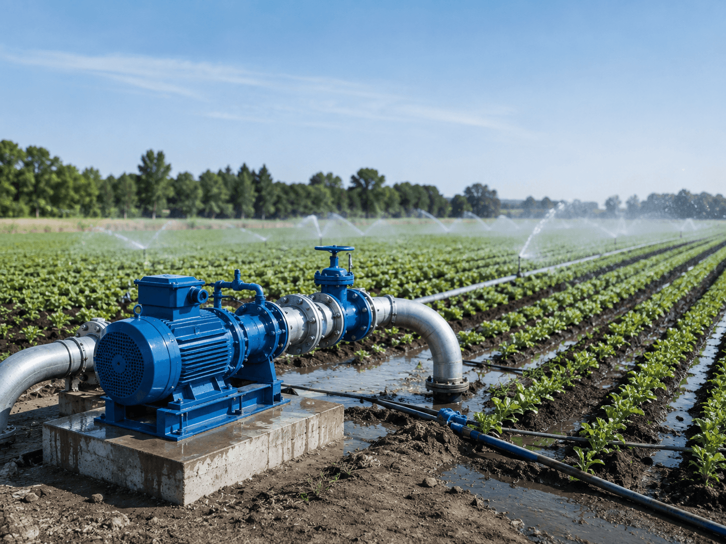 Pompen voor land- en tuinbouw